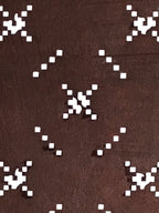 Antique Japanese Katagami Kimono Stencil Katazome Meiji Dot Line Design 4Y454