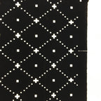 Antique Japanese Katagami Kimono Stencil Katazome Meiji Dot Rhombus Plaid C384