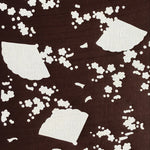 Antique Japanese Katagami Kimono Stencil Katazome Meiji Fan Design 4Y455