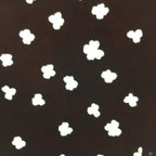 Antique Japanese Katagami Kimono Stencil Katazome Meiji Floral Design 4Y386