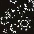 Antique Japanese Katagami Kimono Stencil Katazome Meiji Flower Design 4Y408