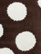 Antique Japanese Katagami Kimono Stencil Katazome Meiji Flower Design 4Y451