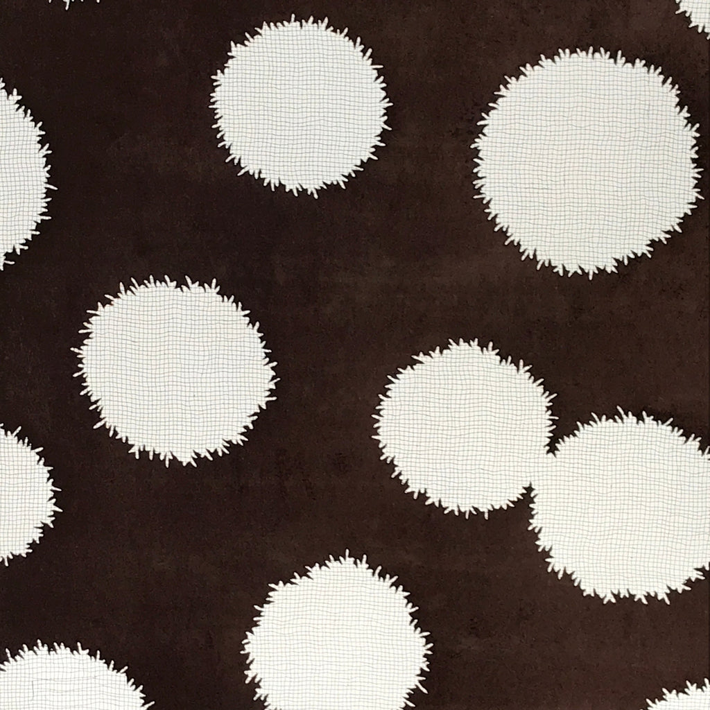 Antique Japanese Katagami Kimono Stencil Katazome Meiji Flower Design 4Y451