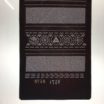 Antique Japanese Katagami Kimono Stencil Katazome Meiji Geometric Dot C365