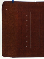 Antique Japanese Katagami Kimono Stencil Katazome Meiji Igeta Design 4Y420