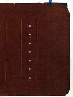 Antique Japanese Katagami Kimono Stencil Katazome Meiji Igeta Design 4Y420