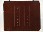 Antique Japanese Katagami Kimono Stencil Katazome Meiji Igeta Design 4Y420