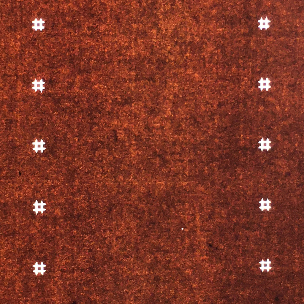 Antique Japanese Katagami Kimono Stencil Katazome Meiji Igeta Design 4Y421