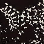 Antique Japanese Katagami Kimono Stencil Katazome Meiji Leaf Hexagon C394