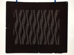 Antique Japanese Katagami Kimono Stencil Katazome Meiji Line Design 4Y423