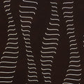 Antique Japanese Katagami Kimono Stencil Katazome Meiji Line Design 4Y423