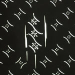 Antique Japanese Katagami Kimono Stencil Katazome Meiji Line Dot Design 4Y418