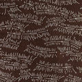 Antique Japanese Katagami Kimono Stencil Katazome Meiji Plants Design 4Y442