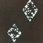 Antique Japanese Katagami Kimono Stencil Katazome Meiji Rhombus Design 4Y392