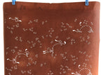 Antique Japanese Katagami Kimono Stencil Katazome Meiji Ribbon Design 4Y450