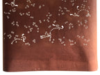 Antique Japanese Katagami Kimono Stencil Katazome Meiji Ribbon Design 4Y450