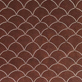 Antique Japanese Katagami Kimono Stencil Katazome Meiji Seigaiha Wave 4Y439