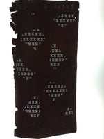 Antique Japanese Katagami Kimono Stencil Katazome Meiji Unique Piece Pattern C38