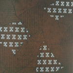 Antique Japanese Katagami Kimono Stencil Katazome Meiji Unique Piece Pattern C38