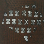 Antique Japanese Katagami Kimono Stencil Katazome Meiji Unique Piece Pattern C38