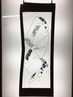 Antique Japanese Katagami Kimono Stencil Katazome Paper Strip Tanzaku C744