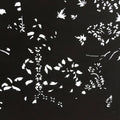 Antique Japanese Katagami Kimono Stencil Katazome Plants And Flowers C779