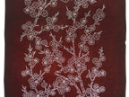 Antique Japanese Katagami Kimono Stencil Katazome Plum Blossom Flower 4Y458