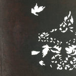 Antique Japanese Katagami Kimono Stencil Katazome Small Plant Leaves C780