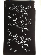 Antique Japanese Katagami Kimono Stencil Katazome Small Plant Leaves C781
