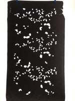 Antique Japanese Katagami Kimono Stencil Katazome Small Plant Leaves C781