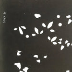Antique Japanese Katagami Kimono Stencil Katazome Small Plant Leaves C781