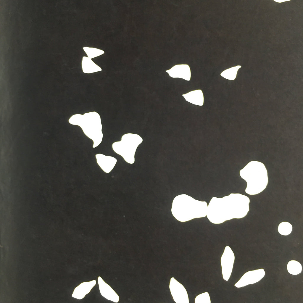 Antique Japanese Katagami Kimono Stencil Katazome Small Plant Leaves C781
