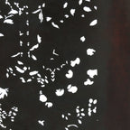 Antique Japanese Katagami Kimono Stencil Katazome Small Plant Leaves C784