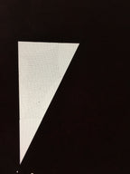 Antique Japanese Katagami Kimono Stencil Katazome Triangle Geometric C773