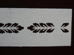 Antique Japanese Katagami Kimono Stencil Meiji Era C 1900 Letter Katazome C230