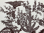Antique Japanese Katagami Kimono Stencil Shochikubai Pine Plum Bamboo 4Y478