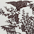 Antique Japanese Katagami Kimono Stencil Shochikubai Pine Plum Bamboo 4Y478