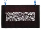 Antique Japanese Katagami Paper Kimono Stencil Bamboo Leaf Basket Weave A637