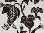 Antique Japanese Katagami Paper Kimono Stencil Flowers Birds Plants C889