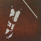 Antique Japanese Katagami Paper Kimono Stencil Katazome Arrow Design C656