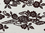 Antique Japanese Katagami Paper Kimono Stencil Katazome Cherry Blossoms A626