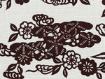 Antique Japanese Katagami Paper Kimono Stencil Katazome Cherry Blossoms A626