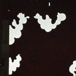 Antique Japanese Katagami Paper Kimono Stencil Katazome Cloud Pattern C866