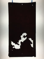 Antique Japanese Katagami Paper Kimono Stencil Katazome Cloud Pattern C870