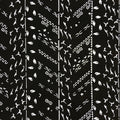 Antique Japanese Katagami Paper Kimono Stencil Katazome Design Chain C830