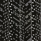 Antique Japanese Katagami Paper Kimono Stencil Katazome Design Chain C830