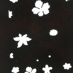 Antique Japanese Katagami Paper Kimono Stencil Katazome Design Flower Leaf C828