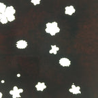 Antique Japanese Katagami Paper Kimono Stencil Katazome Design Flower Leaf C828