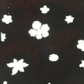 Antique Japanese Katagami Paper Kimono Stencil Katazome Design Flower Leaf C828