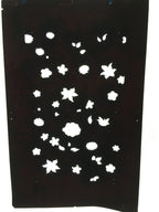 Antique Japanese Katagami Paper Kimono Stencil Katazome Design Flowers C823